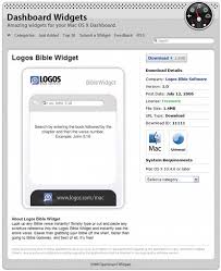 Logos Bible Widget Free Download The Logos Blog