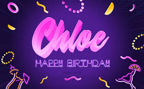 All orders are custom made and most ship worldwide within 24 hours. Download Wallpapers Happy Birthday Chloe 4k Purple Party Background Chloe Creative Art Happy Chloe Birthday Chloe Name Chloe Birthday Birthday Party Background For Desktop Free Pictures For Desktop Free