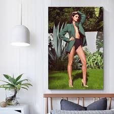 ZaLiX Sexy Morena Baccarin Poster Poster Art Decor Painting Aesthetic Wall  Art Canvas for Bedroom Decor 08x12inch(20x30cm) Unframe-style