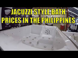 You can occasionally find another very small one for just two people going for around $1500 to $2000. Jacuzzi Style Bath Prices In The Philippines Youtube
