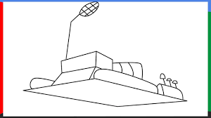 How To Draw A Time Machine Step By Step For Beginners - Youtube