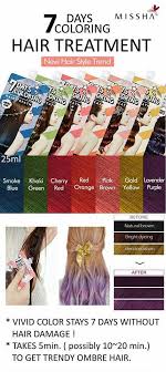 Use color with gloves and put something on your everyday clothes, because you have to wait with a color on your hair. Kaistore Pre Order Missha 7 Days Coloring Hair Facebook