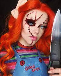 Chucky Cosplay Makeup Creepy Halloween Makeup Halloween Makeup Pretty Halloween Makeup