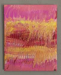 I just looked at the shape he had drawn on a yellow legal pad. Original Abstract Sunset Fluid Acrylic Painting Painting By Jamie Anderson Saatchi Art