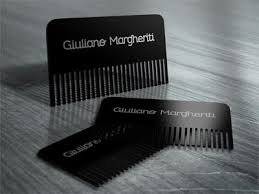 Barbershop loyalty card barber pole and clippers when it comes to your business dont wait for opportunity create it. Comb Card Barber Shop Business Cards Barber Business Cards Salon Business Cards Design