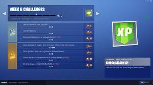 Epic games' battle royale mode is in its things are a little different this season, and we've got the lowdown on the latest fortnite season 5 challenges. Fortnite Season 5 All Weekly Challenges Games Garage