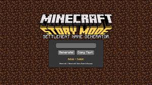 @p define a score (player's objective value) remove a score keybind: Mcsm Settlement Name Generator By Ganvitosh