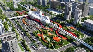 Gallery Of Astin John Designs New Hyperloop Terminal For Mumbai 4 Transportation Technology Graduation Project Train Station Architecture