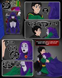 Exploring Robin and Raven's bond in Teen Titans: Broken Youth Chapter 2,  was a fav of ours! Read it now, links below! : r teentitans