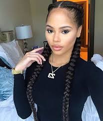 See more ideas about braided hairstyles, natural hair styles, hair styles. 2 French Braids Mixed Hair Novocom Top