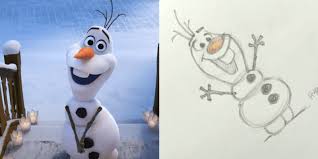 The only thing that would be difficult is drawing a complex bezier path. Draw With Disney Animation Learn To Sketch Frozen S Olaf With An Animator Inside The Magic