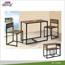 Fdw dining kitchen table dining set 3 piece wood in door square small farmhouse dining room table set table and chair for 2 person, dark brown. 2 Person Space Saving Kitchen Dining Table And Chairs Set Id 10985947 Buy China Kitchen Dining Table Chair Table With Chairs Dining Set Ec21