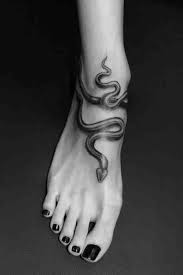 Snake Tattoo Foot Tattoos Snake Tattoo Design Tattoos