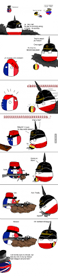 Belgium in WW1 | Country jokes, Funny comic strips, History memes