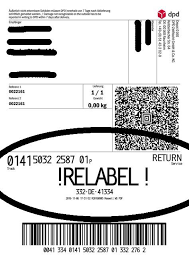 Einmal angeklickt, wird ein retourenschein erstellt, den ihr ausdrucken und auf das paket kleben könnt. Achtung Bitte Unbedingt Lesen Bevor Sie Uns Ihr Dpd Retoure Paket Bringen Ewias Texbro Ewitex