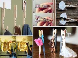 This is by far one of the most innovative projects of the lot since it isn't just decorative, but it's functional too. Top 35 Creative Decorating Diys Can Make With Clothespins Amazing Diy Interior Home Design