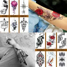 Other, less common and more extreme forms of body modification include subdermal implants, branding, scarification, or even amputation. Temporary Tattoo Waterproof For Sale Ebay