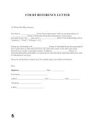 Is an example of sample letter to the judge before sentencing. Free Character Reference Letter For Court Template Samples Pdf Word Eforms
