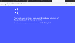 A stop error or exception error, commonly called the blue screen of death (bsod) or blue screen, is an error screen displayed on windows computers following a fatal system error. How To Make Windows Bsod With Css By Anang Mb Medium