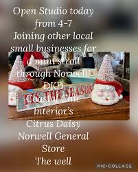 A fun little stroll through Norwell! A tasting at Norwell general store,  Holiday signs and stickers at Citrus Daisy! Penny candy and more at The  Well! Gifts and Home decor at Coastal