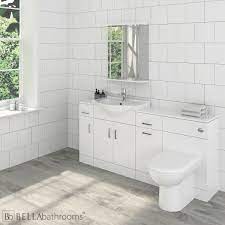 Buy it direct ltd is a limited company registered in england. Nuie High Gloss White 4 Piece Vanity Unit Suite 1720 X 300mm