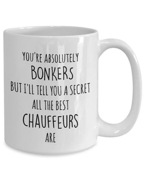 CHAUFFEUR MUG Chauffeur Gift Coffee Mug Gift for My Chauffeur Funny  Chauffeur Gift Unique Gift for Chauffeur - Etsy