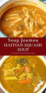Soup Joumou Video Soup Joumou Squash Soup Haitian Food Recipes