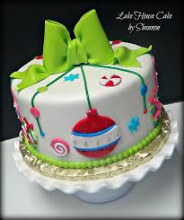 Want to write name on birthday cake pictures? Christmas Birthday Cake By Lakehousecakebyshannon Cakesdecor