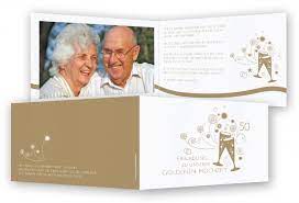 Einladung Goldene Hochzeit Feinekarten Com