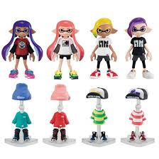 Splatoon 2 Kisekae Gear Collection Part 2 8pack Box Candy Toy By Bandai Splatoon Splatoon Clothes Anime Warrior