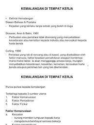 Punca kegagalan brek berfungsi ketika menuruni bukit atau kenderaan yang dipandu laju menukar kelajuan untuk perlahan dengan secara mendadak, akan. Kemalangan Di Tempat Kerja
