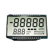 Custom Tn/Htn/Stn/FSTN 7 Segment LCD Screen for Digit Multifunction  Analyzer Electrical Energy Meter Power Meter