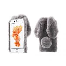 Fleksibelt Deksel Med Kaninorer Og Pels For Iphone 7 Plus 8 Plus Gra Vi har deksel i forskjellige farger og monstre, i materialer som plast, d3o og laer, slik at du kan finne det som passer din stil. fleksibelt deksel med kaninorer og pels for iphone 7 plus 8 plus gra