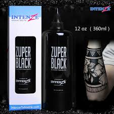 High Quality Black Permanent Tattoo Ink 12 Oz 360ml Body Paint Permanent Black Tattoo Ink Tattoo Inks Aliexpress