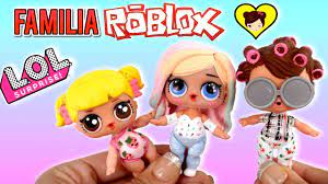 Welcome to my gaming channel! La Familia Lol Roblox Pintando Munecas Lol Como Bebe Goldie Titi Y Abuela Youtube