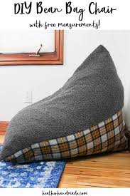 Diy Bean Bag Chair Sewing