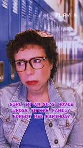 She gets no respect. 😅, #instafunny #80smovies #nostalgia #johnhughes  #80sstyle
