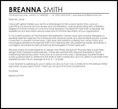No longer than one page and no more than four paragraphs. Kinesiologist Cover Letter Sample Cover Letter Templates Examples