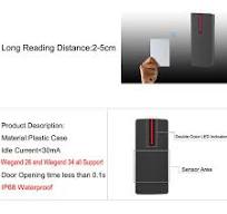 Wiegand26 34 Output IP68 Waterproof Long Range RFID Card Reader 125Khz  13.56Khz Proximity Access Control Reader - AliExpress