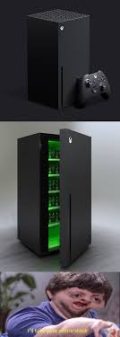 While microsoft values this fridge at $499, the same price as the xbox series x, you won't be able to purchase one. Xbox Series X Fridge Imgflip