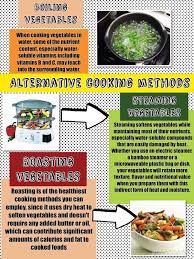 In addition, simmering in apple cider, broth, or other aromatics is a nice way to keep extra calories from fats, oils, and butter out of your food. Vegetable Cooking Methods Food Lessons Food Education Cooking
