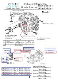 Only use the recommend honda transmission fluid. Honda Crv Shift Solenoid Location