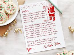 Free santa letter & envelope printable. 11 Free Letter From Santa Templates