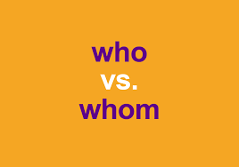 Use the correct form of the verbs in brackets. When To Use Who Vs Whom Thesaurus Com