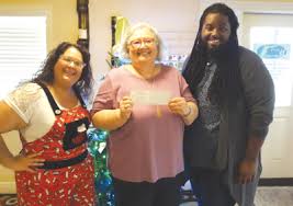 Clermont Woman's Club donation To Moonlight Players