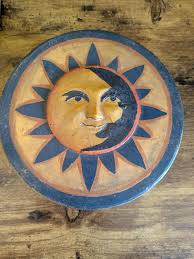 Vintage Sun & Moon Figurine