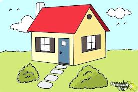 Drawing buildings is a fun way to put your creative skills to use. Simple House Drawing For Colouring