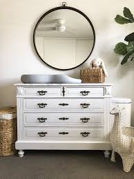 Diy Changing Table With Refinished Marble Top Me And Mr Jones Diy Changing Table Changing Table Decor Changing Table Dresser