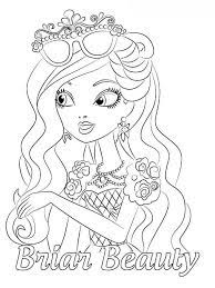 Every day you can print new coloring pages of ever after high and create new images of cute dolls. Pin On Drawing Ideas