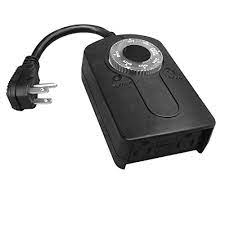 Everyday low prices and amazing selection. Buy Homehopes Outdoor Light Timer Outlet Waterproof Christmas Lights Timer Outlet Switch Electrical Outlet Timers Programmable Outdoor Online In Indonesia B07rt4jhlc